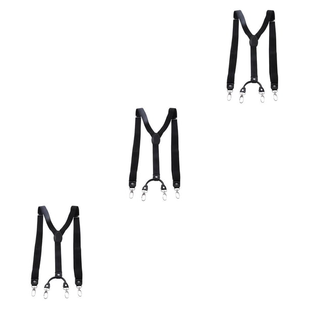 Minnieouse Mens Suspenders Adjustable Heavy Duty Elastic Braces Straps Y Back Type1
