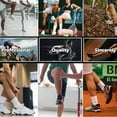 thumbnail image 4 of Compression Socks for Unisex Men and Women , Ankle Soft Moisture-Wicking Socks , Athletic Cushioned Low Cut Running Socks for a Secure Fit - 7 Pairs, 4 of 6