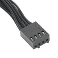 thumbnail image 1 of Y-Splitter Adapter Cable, Computer Case Fan Power Cable, Easy and Convenient 4Pin 1 to 2 Best Heat Dissipation for PC, Computer,, 1 of 7