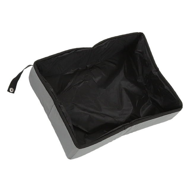 Cat Litter Box, Easy To Clean Collapsible Tear Proof Travel Cat Litter Box for Outdoor Camping S,M,L