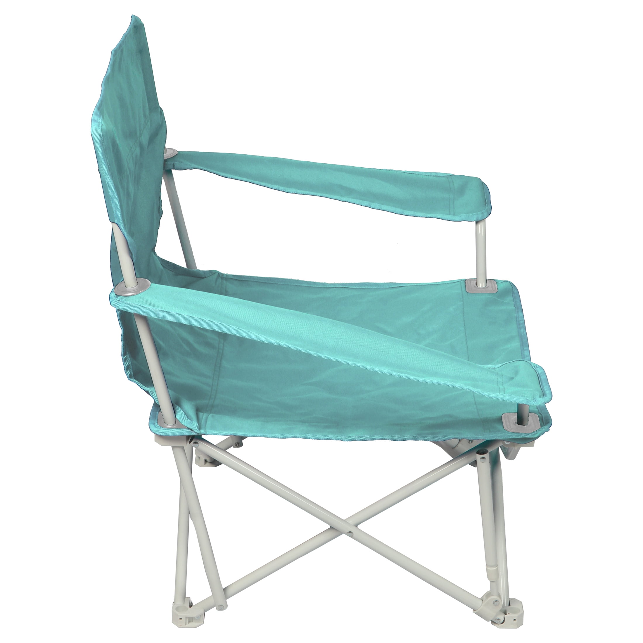 Mainstays Beach Bag Folding Chair With Storage Bag, Teal