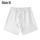 thumbnail image 2 of Pantalones cortos deportivos informales de verano para hombre y mujer, pantalones cortos deportivos para gimnasio, pantalones cortos holgados para correr, senderismo y jogging con bolsillos, 2 of 5