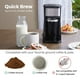 thumbnail image 4 of Elite Gourmet EHC114 Cafetera compacta personal de una sola porción incluye 14 oz. Taza Térmica de Viaje con Interior de Acero Inoxidable, Compatible con Café Molido, Filtro Reutilizable, Color Negro, 4 of 5
