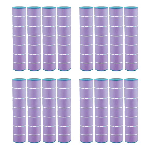 Hurricane 16 Pack HF7494-04P Purple Platinum Pool Filter Cartridge Replacement