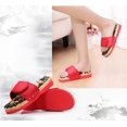 thumbnail image 5 of Zapatillas de masaje KAIYANG con piedras de adoquín natural para relajación 41 Rojo, 5 of 5