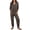 F-398Coffee, variant on Womens Casual Loose Jumpsuits Long Sleeve V Neck Oversized Rompers Pajamas Onesie Jumper,Black,L