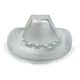 thumbnail image 3 of Celivon Cowboy Hat Stage Performance Props Rave Party Casual Style Glossy Cowboy Hat, 3 of 4