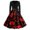 Red, variant on Womens Gothic Dresses Long Sleeve Fall Vintage Prints Halloween Costumes | V-Neck Midi Dress, Renaissance Costume Womens, Fit and Flare, Medieval Dress, Witch Costume(Multicolor, M)