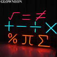 thumbnail image 2 of Glowneon Math Led Sign, Math Classroom Neon Sign, School Teacher Sign, 2 of 5