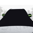 thumbnail image 4 of Universal Winter Car Cover with Side Mirror Covers, Waterproof Snow Frost Sun Protection for Vehicle Paint, Windproof Design Easy to Install and Fold for Storage(1 Car Cover), 4 of 6