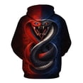 thumbnail image 3 of Rebaike Yin Yang Inspired Dual Snake Hoodie Unisex Gothic Streetwear Red Black Serpent Graphic Pullover Sweatshirt Dark Aesthetic Balance Fire Ice Fantasy 3D Print Hoodie, 3 of 8