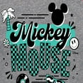 thumbnail image 3 of Disney - Mickey & Friends - Retro Music Icons - Toddler And Youth Girls Raglan Graphic T-Shirt, 3 of 5