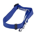 thumbnail image 1 of Dog Seatbelt 1in Wide 17.7 to 28.3in Retractable Strong Nylon ABS Alloy Pet Car Seatbelt for Vehicle Seats Safety Blue, 1 of 1