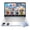 Blue, variant on HP 14" Laptop Student Business Computer - 2025 New Version, Intel N150 Processor, 1-Year Microsoft 365, Win 11 Home, Copilot AI, 12Hr Battery, 16GB RAM 384GB Storage (128GB UFS+256GB MSD) Green