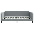 thumbnail image 3 of vidaXL Day Bed without Mattress Light Gray 39.4"x74.8" Fabric, 3 of 7