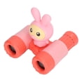 thumbnail image 3 of Binoculares para niños Ticfox desmontables forma de conejo con silbato rojo, 3 of 14