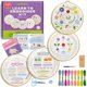 thumbnail image 1 of Kit de bordado Craftwiz Starter Set para principiantes con 29 puntadas, 1 of 8