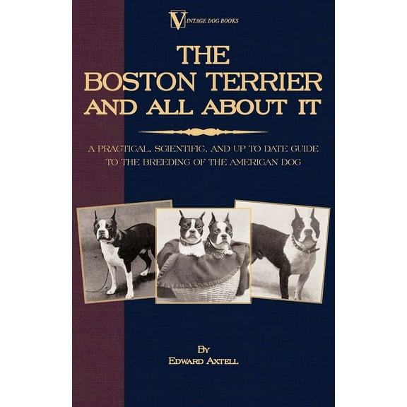 Vintage Dog Books Breed Classic The Boston Terrier and All about It: A Practical, Scientific, and Up to Date Guide to the Breeding of the American Dog, (Paperback)