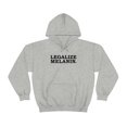 thumbnail image 2 of Legalize Melanin Unisex Hoodie, S-5XL Black Power Black Pride, 2 of 5