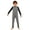 Black, variant on Girls Boys Special Needs Adaptive Clothing Autism Long Sleeve Jumpsuit Anti-strip Romper Playsuit Red 4