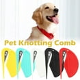 thumbnail image 6 of Supplies Open Knot Comb Pet Hair Remover Brush Dog Comb Cats Grooming Tools; B0D9, 6 of 8