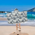 thumbnail image 5 of Toddler Hooded Beach Towel 24x50 Kids Bath Towels Soft Quick Dry for Swim Pool Boys Girls Snow House Tree, 5 of 7