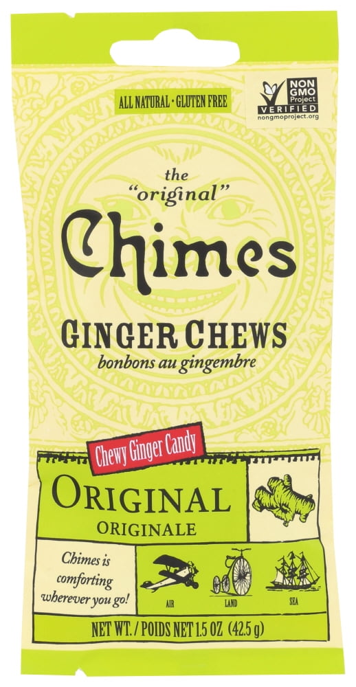 Chimes Ginger Chews Original Refreshing Ginger, 1.5 Oz