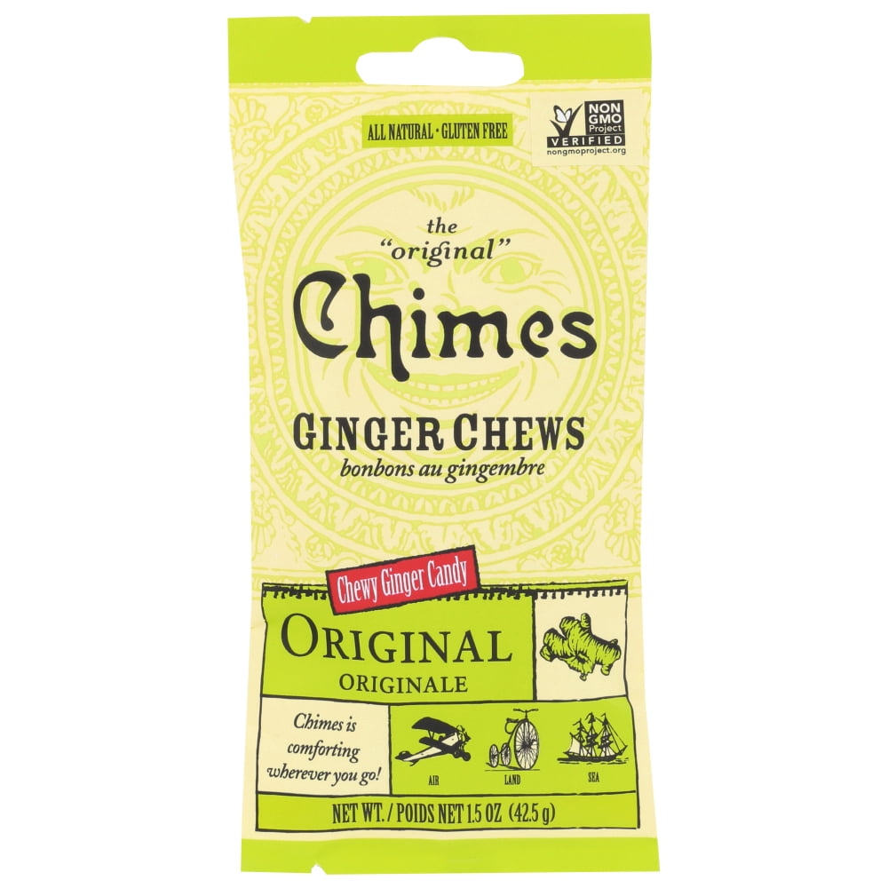 Chimes Ginger Chews Original Refreshing Ginger, 1.5 Oz