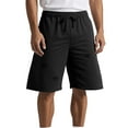 thumbnail image 2 of Bcfgryg Men's Loose Fit Streetwear Shorts – Oversized Casual Quarter Length Sports Shorts With Functional Design Men's Linen Shorts For Summer Travel Black L, 2 of 5