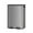 Gray, variant on EuKer Metal Trash Can, 2 x 10.6 Gal Double Garbage Can with Removable Inner Bucket for Indoor/Outdoor, Silver