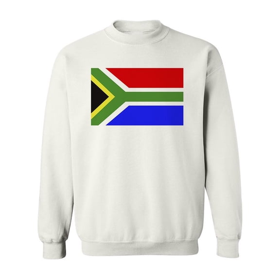 Colorful South Africa Flag Paint Sweatshirt Men -Image by Shutterstock, Male 4X-Large