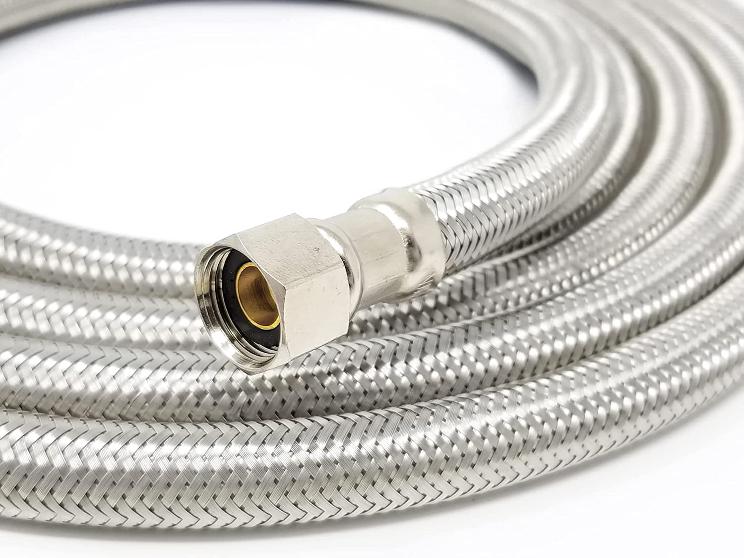 Dishwasher Hose Installation Kit - Premium Stainless Steel - Burst Proof Water Supply Line with 3/8" Compression Connections from Kelaro