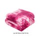 thumbnail image 3 of Manta de Franela, Suave Felpa, Cálida y Acogedora, con Diseño Tie-Dye, Ideal para Sofá, Cama, Oficina y Viajes. Varios Tamaños, Rosa Intenso, Fácil de Limpiar. 150/180/200Cm., 3 of 6