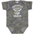 thumbnail image 3 of Inktastic Handpicked for Earth by My Gigi in Heaven with Angel Wings Boys or Girls Baby Bodysuit, 3 of 5