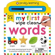 My First Wipe Clean Words (Priddy Smart): A Fun Early Learning Book -- Roger Priddy