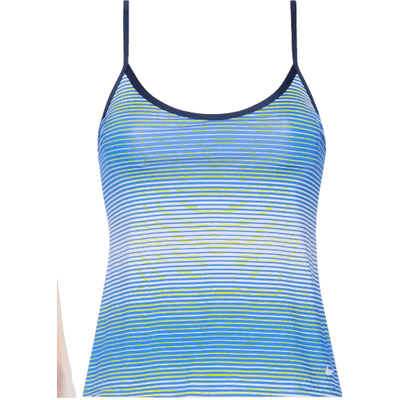 Nike Women's Racerbank Tankini Top, Pacific Blue, Small