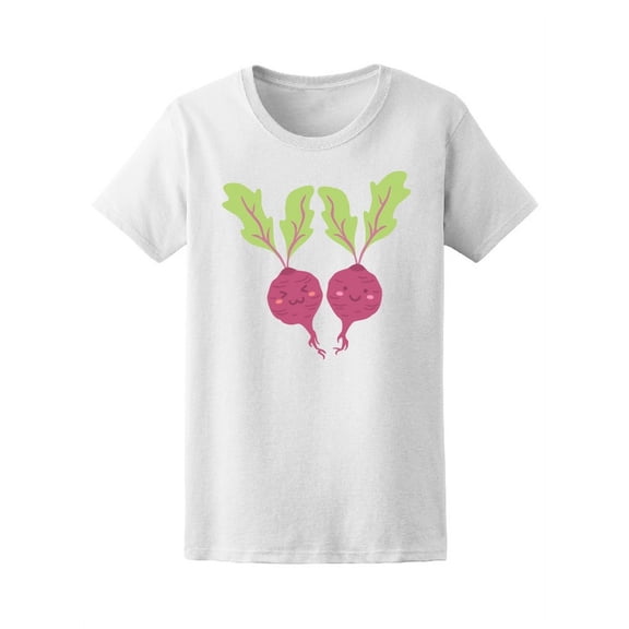 Kawaii Cute Beetroot Vegetable Tee Women's -Image by Shutterstock