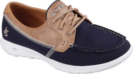 skechers gowalk lite coral boat shoe