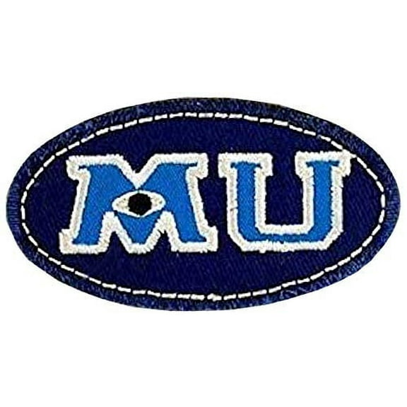 Disney Parks Monsters Inc University MU Temporary or Permanent Cloth Patch