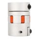 thumbnail image 1 of Acoplamiento flexible, Acoplamiento de eje ciruela Servo Acoplamiento de eje de servomotor Acoplamiento de eje Probado profesionalmente, 1 of 8