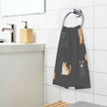 thumbnail image 3 of Yayeee 100% Cotton Hand Towels for Bathroom 16" x 28" Soft Absorbent Kitchen Towel, Pixel Cat, 3 of 7