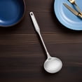 thumbnail image 1 of FESTFENDS 2Pcs Stainless Steel Gravy Ladles with Deep Bowls for Smooth Pouring and Cooking, 1 of 8