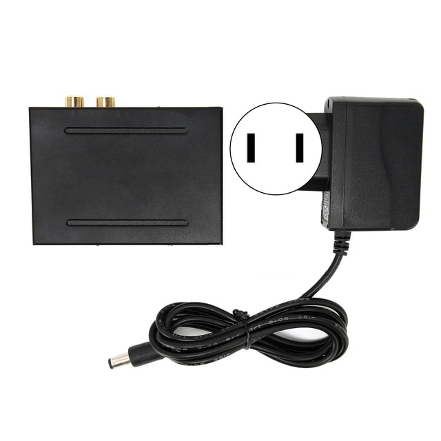 Extractor de audio Interfaz multimedia HD a convertidor de señal de audio AUDIO+SPDIF+R/L 100240V (EE. UU.)