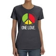 thumbnail image 2 of Wild Bobby One Love Peace 60s, Classic 1960s Rock n Roll Music Women Graphic Tee, 2 of 5