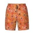 thumbnail image 4 of Lsque Mens Swim Trunks Spider Pattern - Bathing Suit Compression Liner - Beach Swim Shorts Swimwear - (S-3XL) - Stretch Quick Dry -Medium, 4 of 9