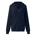 thumbnail image 5 of Vedolay Women's Pullover Sweatshirt Fashion Crew Neck Pocket Long Sleeve Tunic Plus Shirt Jackets for Women Navy,L, 5 of 5