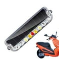 thumbnail image 5 of FEBUD Warning Lights for Vehicles Solar Traffic Advisor Warning Light Bar High Visibility Safety Warning Strobe Light Bar for Motorcycle Truck Van Electric Car intensely, 5 of 9