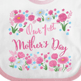 thumbnail image 4 of Inktastic Our First Mother's Day-roses and Daisies Boys or Girls Baby Bib, 4 of 4