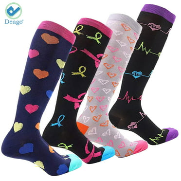Extreme Fit Women's Compression Socks, 3 Pack - Made for nurses, travel ...