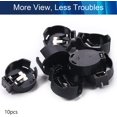 thumbnail image 3 of HUGFEGWE 10Pcs CR2477 Horizontal Coin Button Battery Holder Black Container Case CJB91-112554, 3 of 7